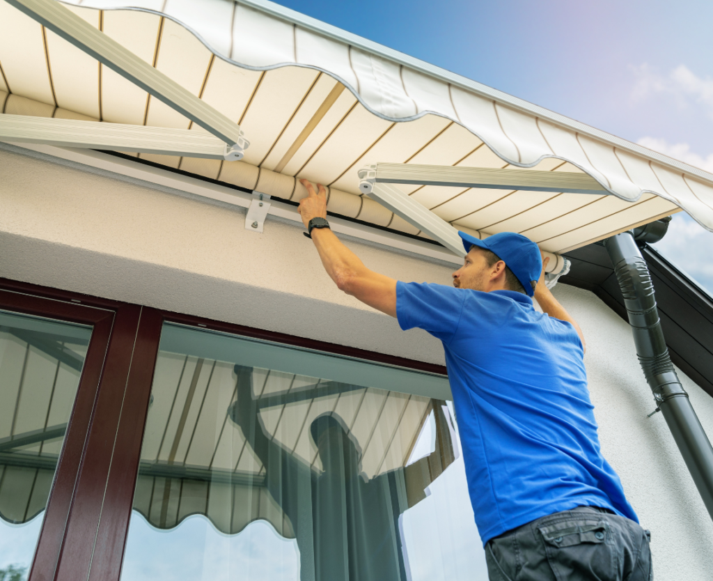 sun protection screens for the balcony